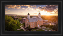 Load image into Gallery viewer, Vernal From On High Open Edition Canvas / 15 X 30 Black Frame Art
