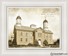 Load image into Gallery viewer, Vernal Vintage Open Edition Canvas / 11 X 14 White Frame Art
