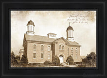 Load image into Gallery viewer, Vernal Vintage Open Edition Canvas / 24 X 36 Black Frame Art
