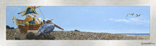 Load image into Gallery viewer, Waiting For The Tide Open Edition Print / 24 X 6 Frame W 25.5 7.5 Art
