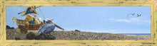 Load image into Gallery viewer, Waiting For The Tide Open Edition Print / 24 X 6 Frame Y 25.5 7.5 Art
