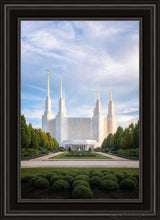 Load image into Gallery viewer, Washington Dc Blue Open Edition Canvas / 20 X 30 Black Frame Art
