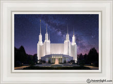 Load image into Gallery viewer, Washington Dc Celestial Open Edition Canvas / 12 X 18 White Frame Art
