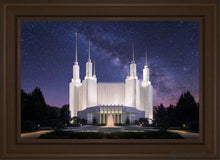 Load image into Gallery viewer, Washington Dc Celestial Open Edition Canvas / 20 X 30 Brown Frame Art

