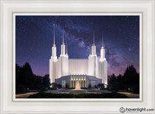 Load image into Gallery viewer, Washington Dc Celestial Open Edition Canvas / 24 X 36 White Frame Art
