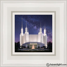 Load image into Gallery viewer, Washington Dc Celestial Open Edition Canvas / 6 X White Frame Art
