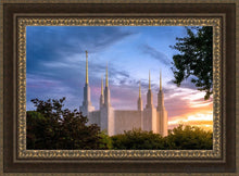 Load image into Gallery viewer, Washington Dc Last Sunset Open Edition Canvas / 36 X 24 Frame M 33 3/4 45 Art
