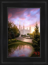 Load image into Gallery viewer, Washington Dc Reflections Into Eternity Open Edition Canvas / 12 X 18 Black Frame Art

