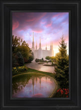 Load image into Gallery viewer, Washington Dc Reflections Into Eternity Open Edition Canvas / 14 X 21 Black Frame Art
