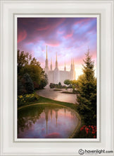 Load image into Gallery viewer, Washington Dc Reflections Into Eternity Open Edition Canvas / 14 X 21 White Frame Art

