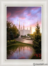 Load image into Gallery viewer, Washington Dc Reflections Into Eternity Open Edition Canvas / 24 X 36 White Frame Art

