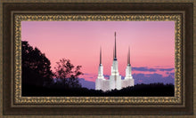 Load image into Gallery viewer, Washington Dc Sunset Glow Panorama Open Edition Canvas / 36 X 18 Frame M 27 3/4 45 Art

