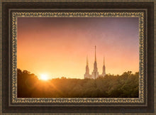 Load image into Gallery viewer, Washington Dc Sunset Gold Open Edition Canvas / 36 X 24 Frame M 33 3/4 45 Art
