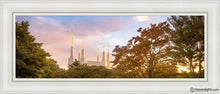 Load image into Gallery viewer, Washington Dc Sunset Open Edition Canvas / 12 X 36 White Frame Art
