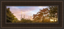 Load image into Gallery viewer, Washington Dc Sunset Open Edition Canvas / 6 X 18 Brown Frame Art
