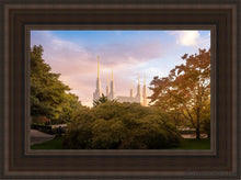 Load image into Gallery viewer, Washington Dc Sunset Panorama Open Edition Canvas / 12 X 18 Brown Frame Art
