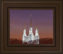 Load image into Gallery viewer, Washington Dc Temple Evening Glow Open Edition Print / 10 X 8 Frame C 12 1/4 14 Art
