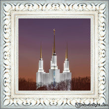 Load image into Gallery viewer, Washington Dc Temple Evening Glow Open Edition Print / 12 X Frame E 17 3/4 Art
