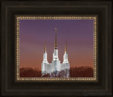 Load image into Gallery viewer, Washington Dc Temple Evening Glow Open Edition Print / 14 X 11 Frame W 18 21 Art
