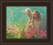 Load image into Gallery viewer, With The Lord Open Edition Canvas / 11 X 14 Brown Frame Art
