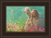Load image into Gallery viewer, With The Lord Open Edition Canvas / 12 X 18 Brown Frame Art
