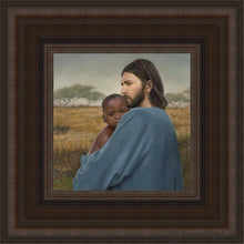 Load image into Gallery viewer, Worth Of A Soul Open Edition Canvas / 6 X Brown Frame Art
